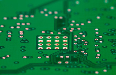 Chip auf Festplatte, Datensicherung Close Up Detail
