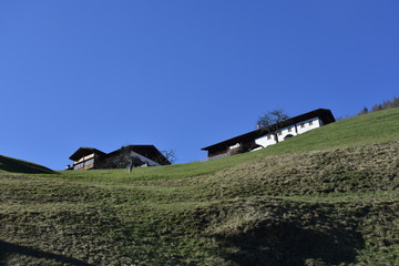 Navis, Dorf, Tirol, Navistal, Naviser Tal, Innsbruck Land, Österreich, Tal, Tuxer Alpen, Schnee,...