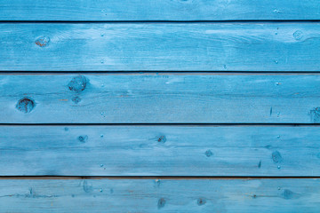 Naklejka premium 青色の木目 背景