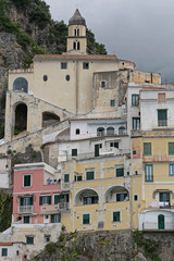 Fototapeta premium Houses in Amalfi
