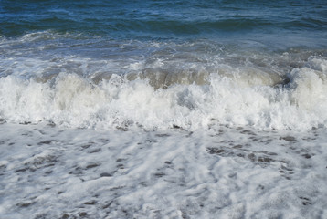海　波　素材