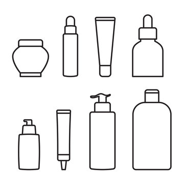 Premium Vector | Simple hand draw sketch blank liquid soap shampoo mouth  wash tooth paste water drop and bubble