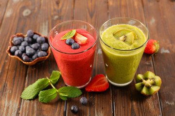 smoothie, fruit juice for summer