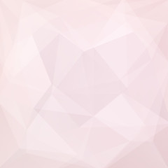 Obraz premium Abstract geometric style pastel pink background. Vector illustration