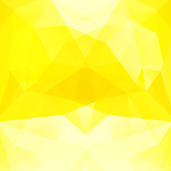Background made of yellow, white triangles. Square composition with geometric shapes. Eps 10