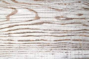 Fototapeta premium Old white wooden surface