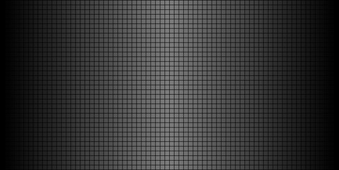 Shiny Black abstract mosaic background - Illustration,  Squares Of Light And Dark Black