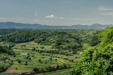 Obraz premium Green hills