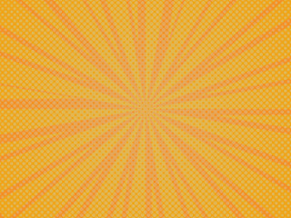 Pop Art vintage vector background. Halftone design