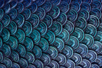 abstract black blue scale texture background scale,mermaid scale.