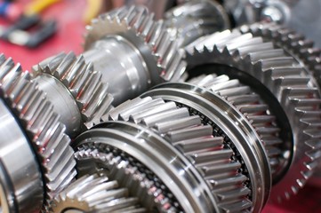 shiny transmission  gears