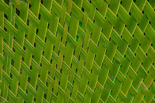background of nipa leaf weave