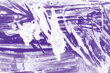 white violet  paint brush strokes background 