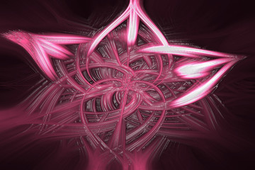 Alien pattern. Colorful abstract fantasy wallpaper