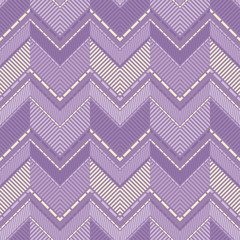 Trendy seamless pattern designs. Mosaic of strips. Zigzag. Vector geometric background. Can be used for wallpaper, textile, invitation card, wrapping, web page background.