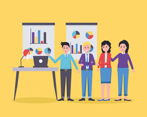 people office workplace