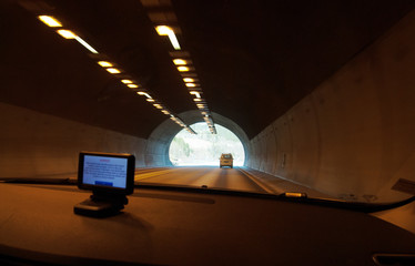 light in the end of a tunnel