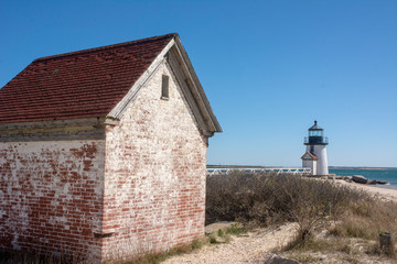 Fototapeta na wymiar View of Brant Light House