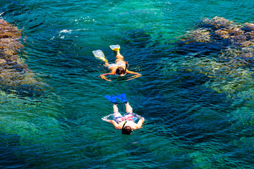 snorkeling, Cap de Peyrefite, Languedoc-Roussillon, France