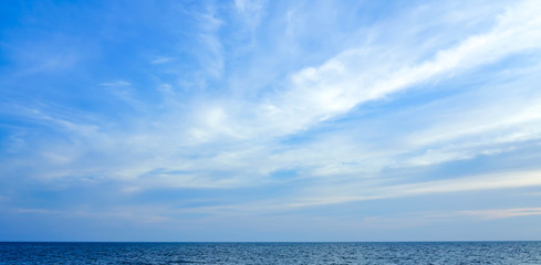 Obraz premium beautiful seascape sky ocean landscape of nature