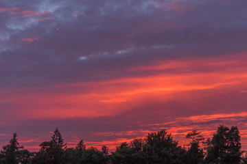 Sonnenuntergang über Boltenhagen