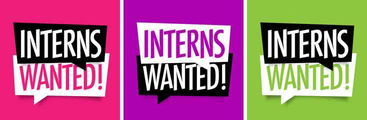 Interns wanted