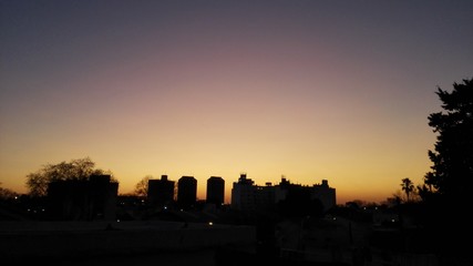 atardecer