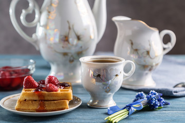 Image with waffles.