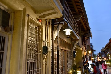 台南　レトロな路地