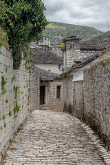 Traditional greek village Syrrako (Epirus, Greece).