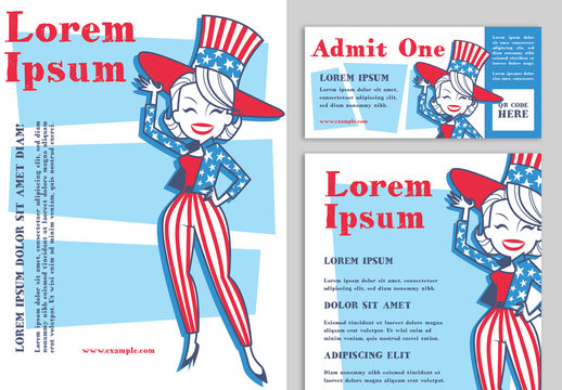 USA-themed Event Promotion Set 
