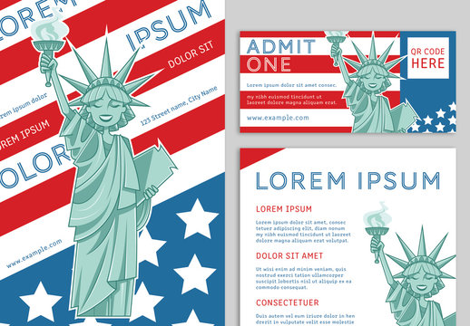 USA-themed Event Promotion Set 