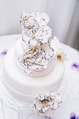 a wedding cake