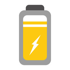 Battery tech charge isolated flat