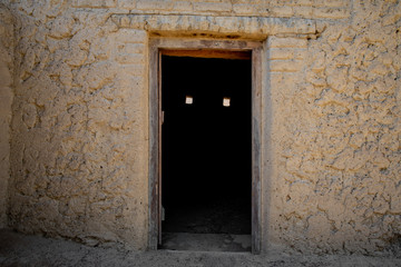 Spooky door, Al Ain Oasis, UAE