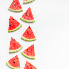 Fresh watermelon slices pattern
