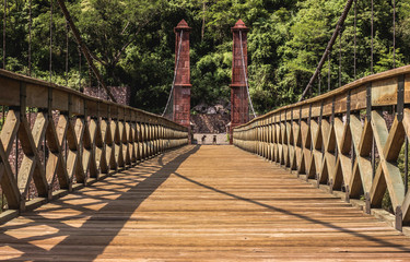 bridge in the park