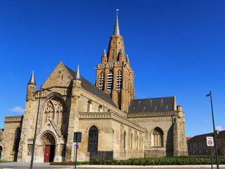 Naklejka premium L'église Notre Dame de Calais