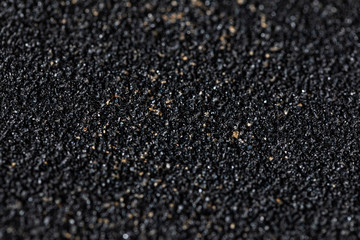 Sandpaper black background