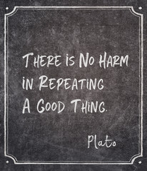 no harm Plato quote
