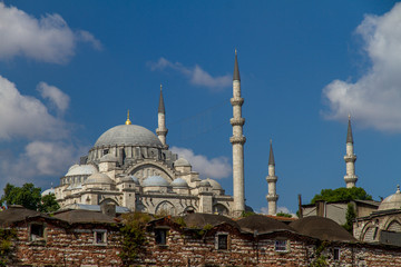 Fototapeta na wymiar Neue Moschee in Istanbul