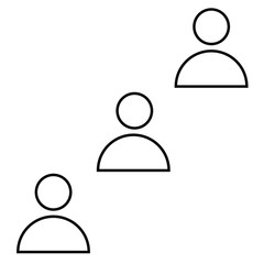 Collective leadership icon