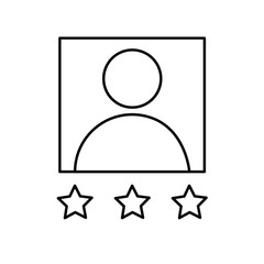 User rating icon