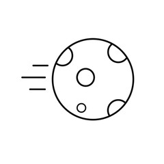 planet icon vector