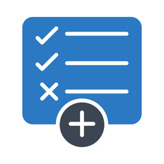 Obraz premium checklist