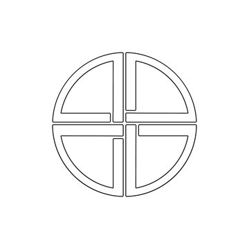 recommend clip art: religion symbol, paganism outline icon. Element of religion symbol illustration. Signs and symbols icon can be used for web, logo, mobile app, UI, UX