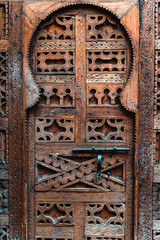 Details of buildings in Morocco, typical architecture