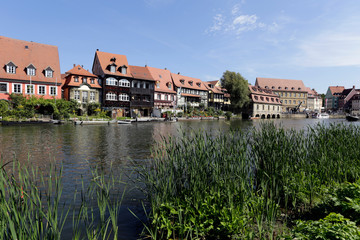 Fototapeta na wymiar Little Venice in Bamberg, Germany