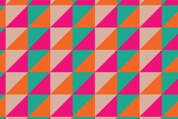 Seamless Pattern with triangles