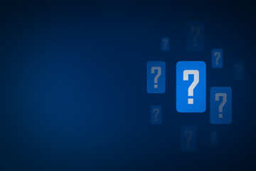 Question mark background